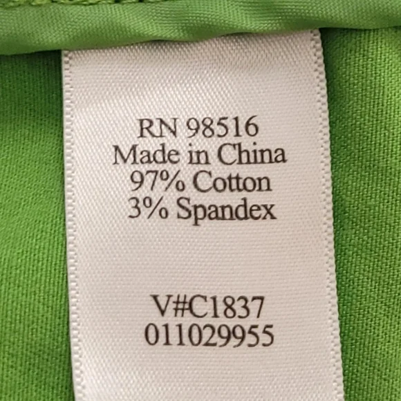 Coldwater Creek Womens 18W Blazer Jacket Green Button Front 3/4 Sleeve Stretch - Picture 5 of 6